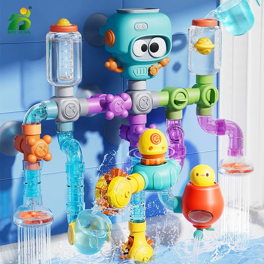 Little Plumber Toddler Waterworks Bath Toy Set
