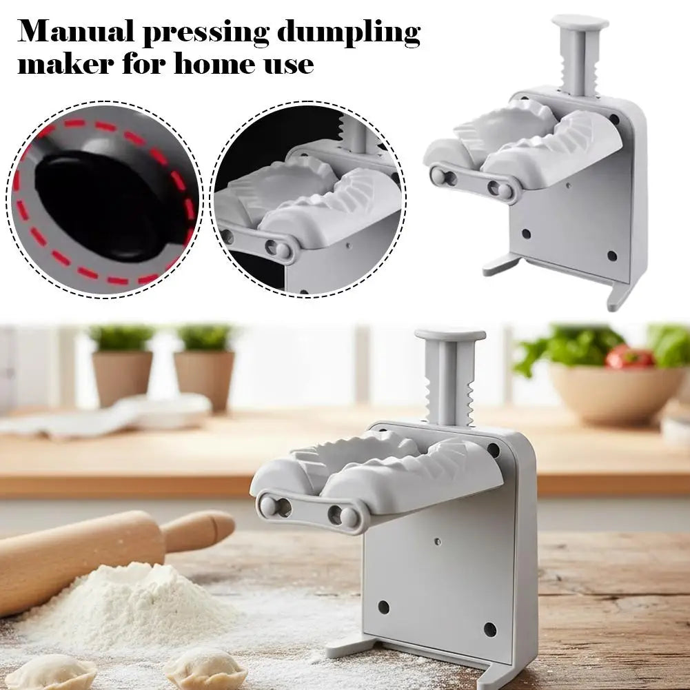 Manual Dumpling Maker Press – Easy Dumpling Mold for Homemade Dumplings