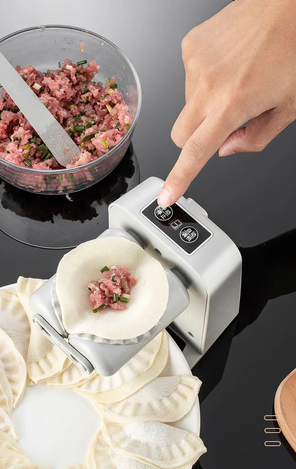 Automatic Electric Dumpling Maker – Easy Homemade Dumpling & Ravioli Machine