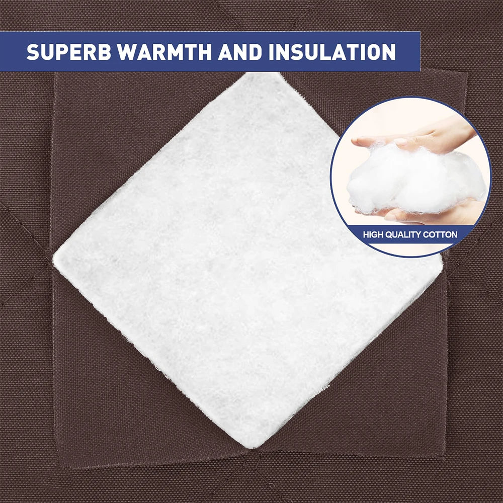 Magnetic Thermal & Sound Insulated Door Curtain – Weatherproof Heavy-Duty Barrier