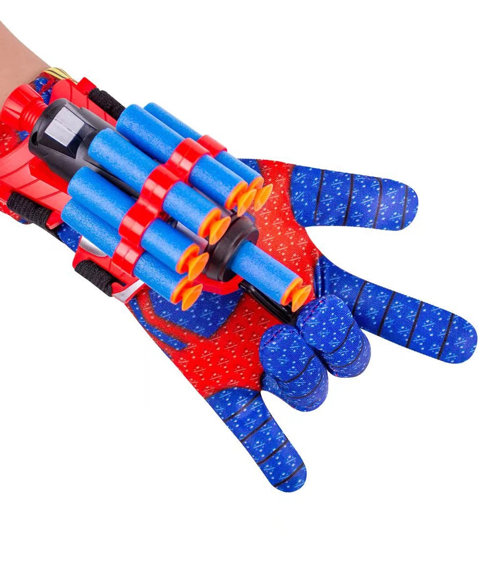 Spider Web Launcher Gloves for Kids & Adults – Hero Wrist Shooter Toy for Interactive Play