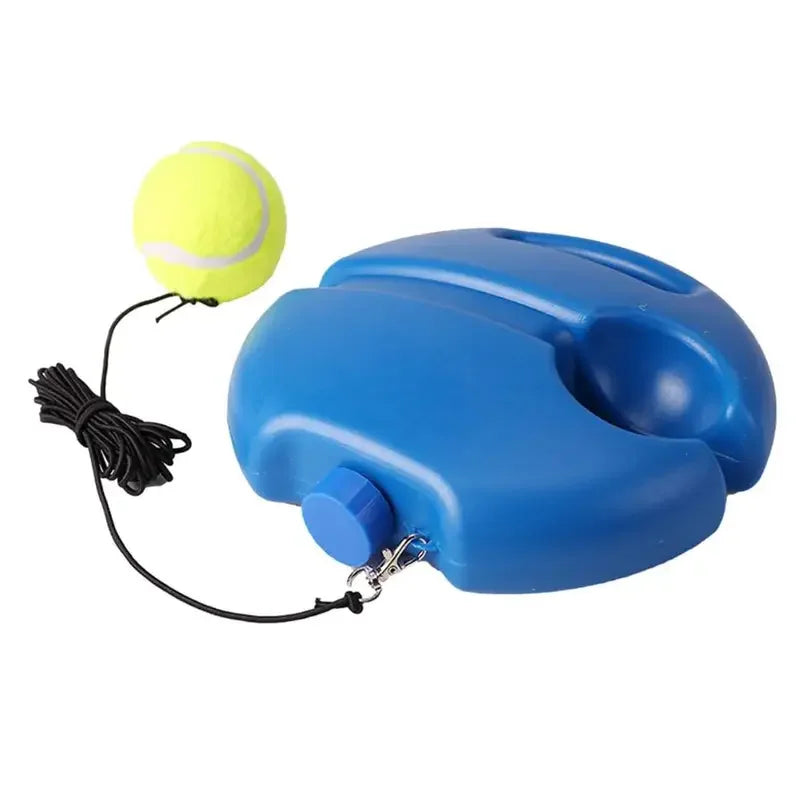 Tennis Self-Trainer Tool – Practice Tool with Elastic Rope for Solo Training