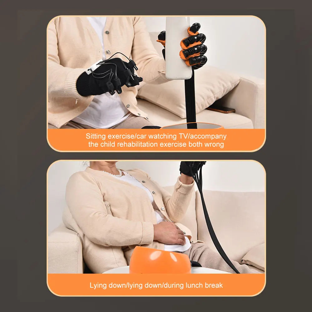 Robot Rehabilitation Gloves for Stroke & Hemiplegia – Finger Training Hand Function Recovery