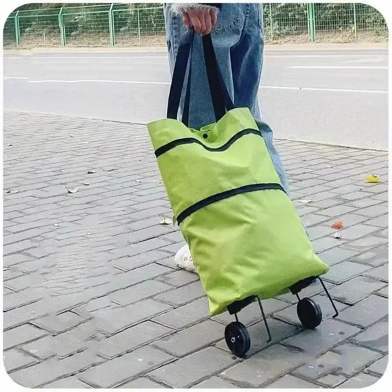 Foldable Portable Shopping Bag Lightweight Cart