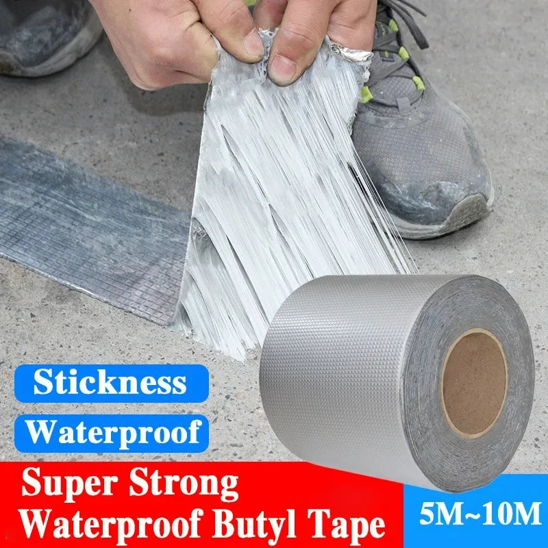 Waterproof Aluminum Butyl Repair Tape – High Temperature Roof, Pool, Wall & Duct Seal Tape