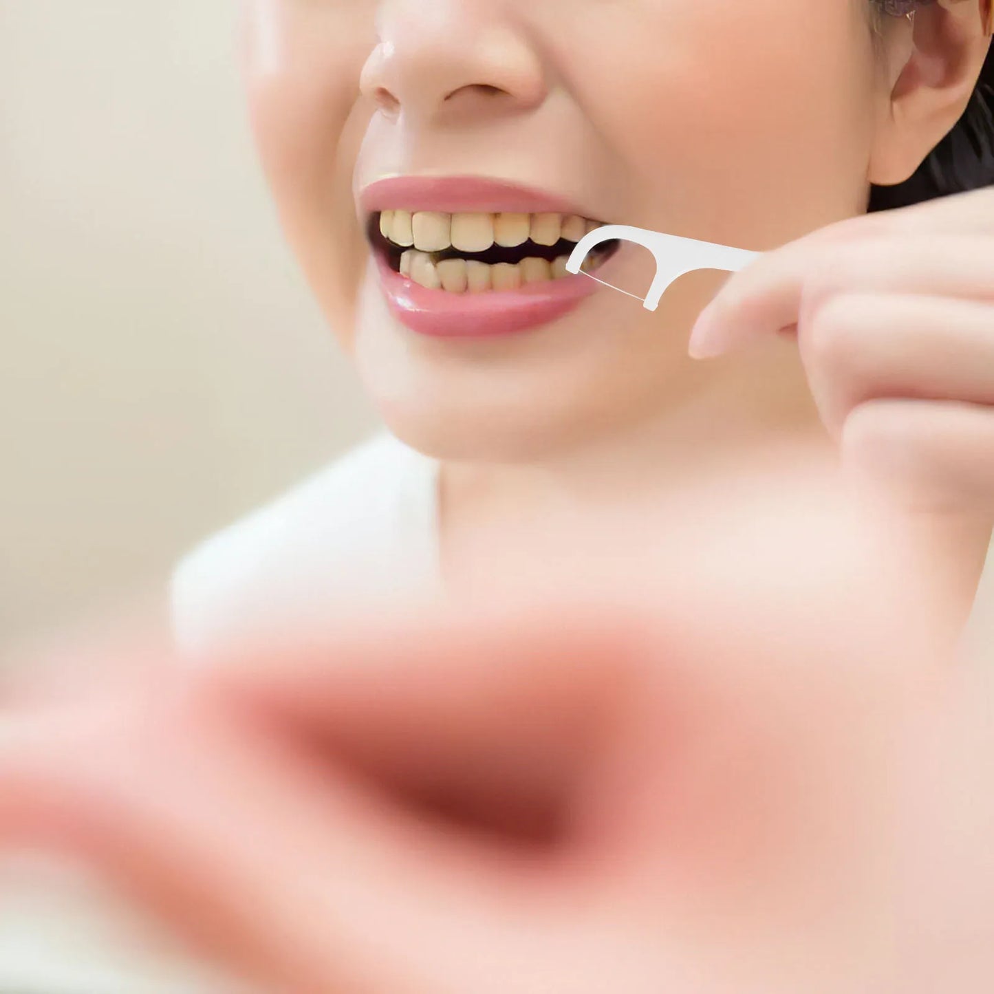 Ultra-Fine Dental Floss Picks – Easy Interdental Cleaning & Plaque Removal