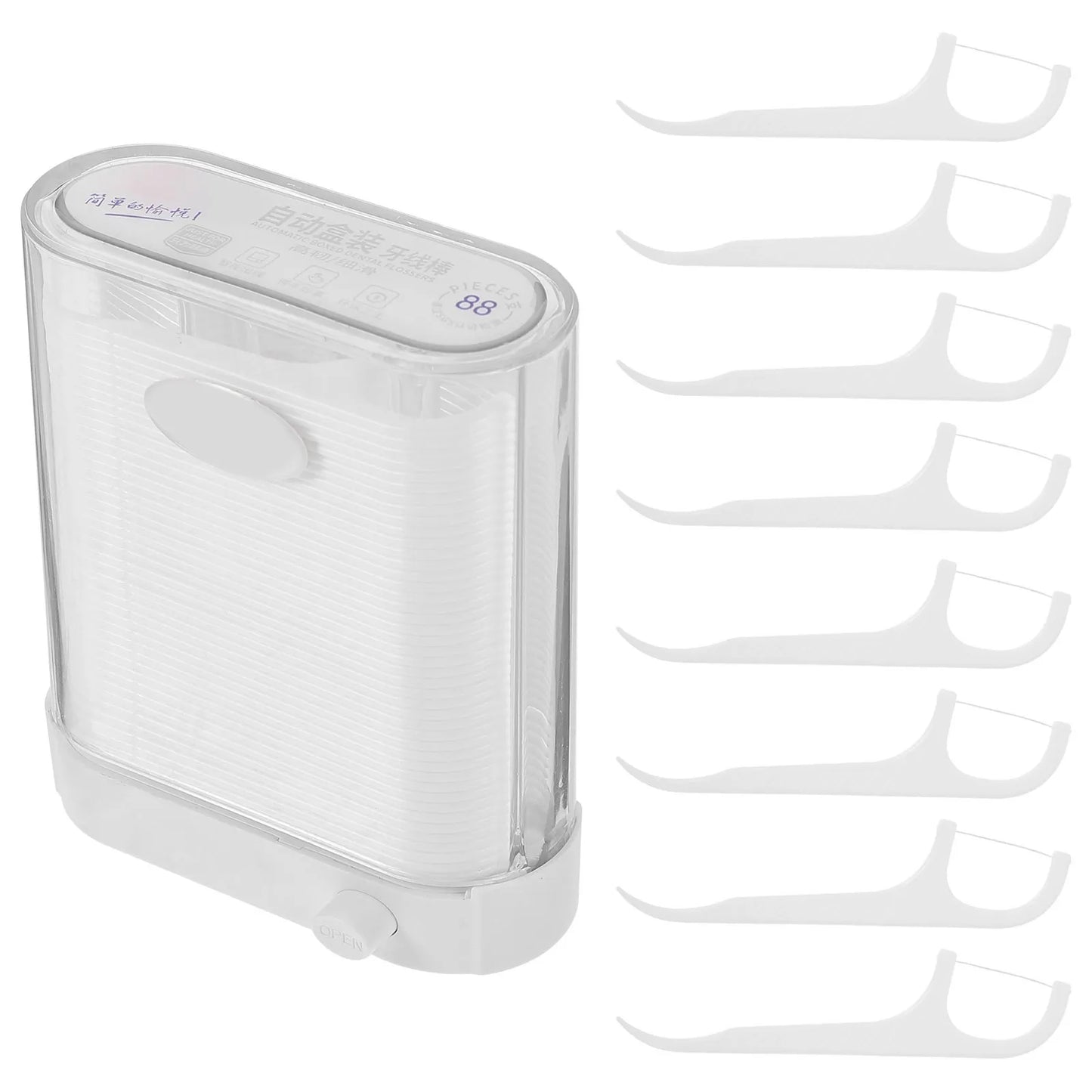 Ultra-Fine Dental Floss Picks – Easy Interdental Cleaning & Plaque Removal