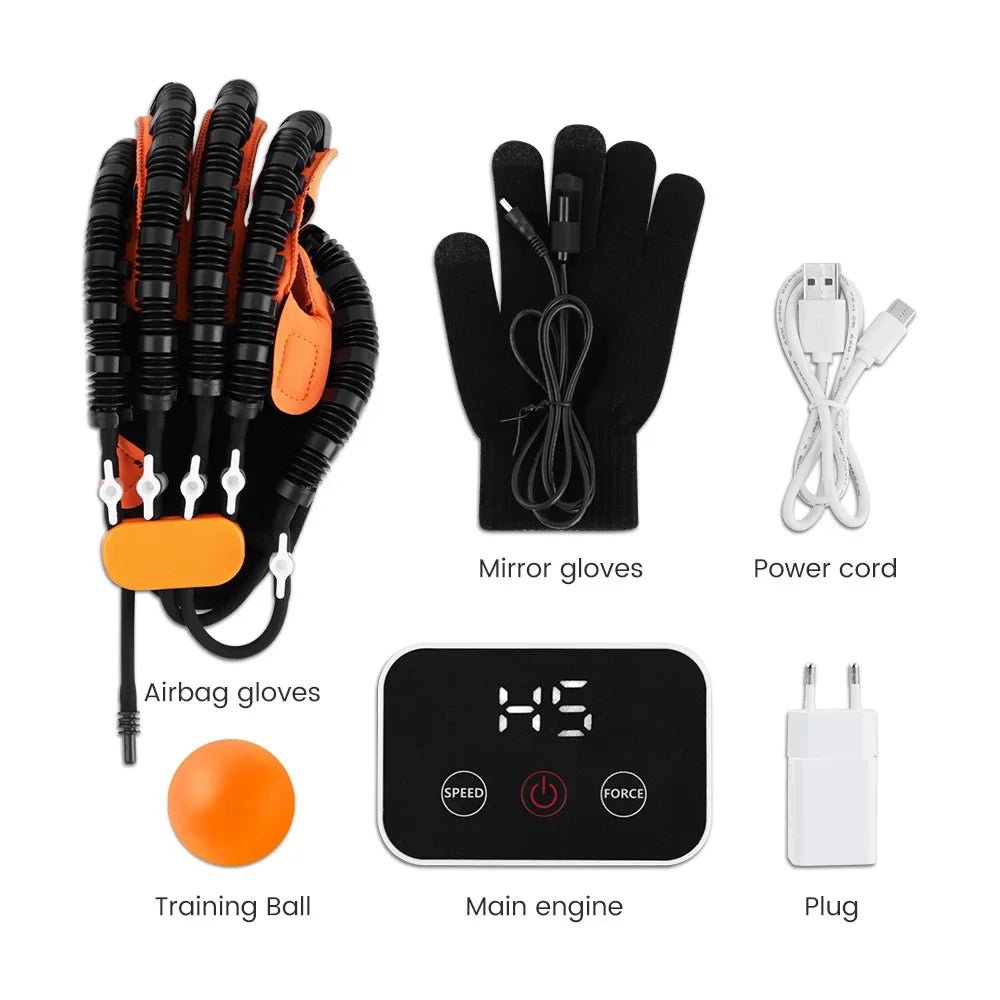Robot Rehabilitation Gloves for Stroke & Hemiplegia – Finger Training Hand Function Recovery