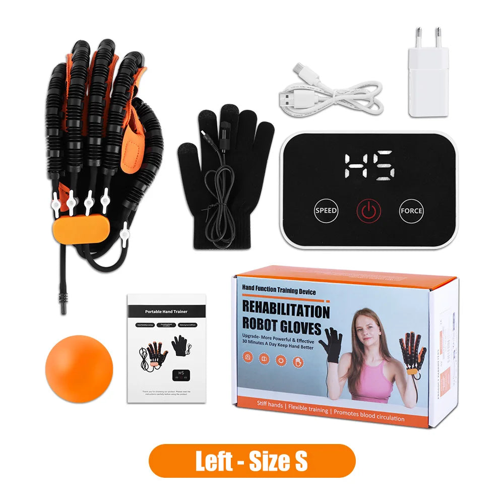 Robot Rehabilitation Gloves for Stroke & Hemiplegia – Finger Training Hand Function Recovery