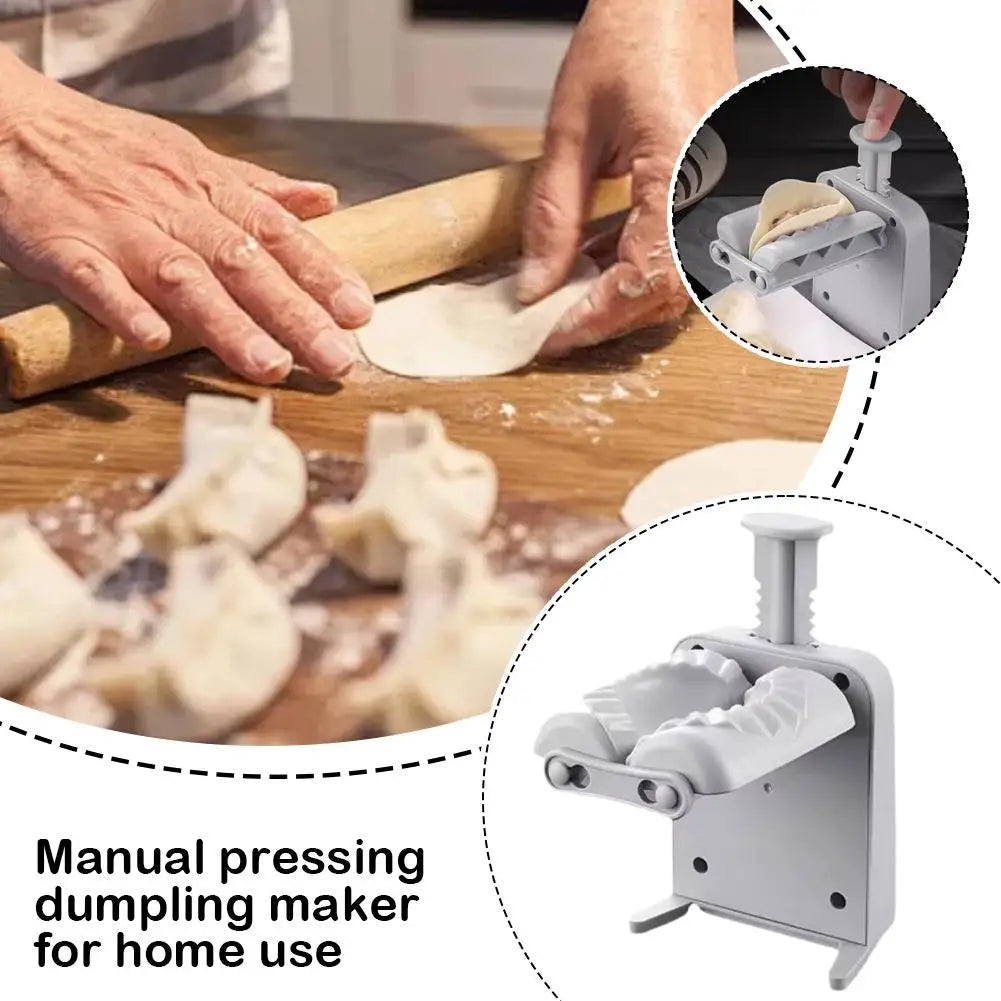 Manual Dumpling Maker Press – Easy Dumpling Mold for Homemade Dumplings