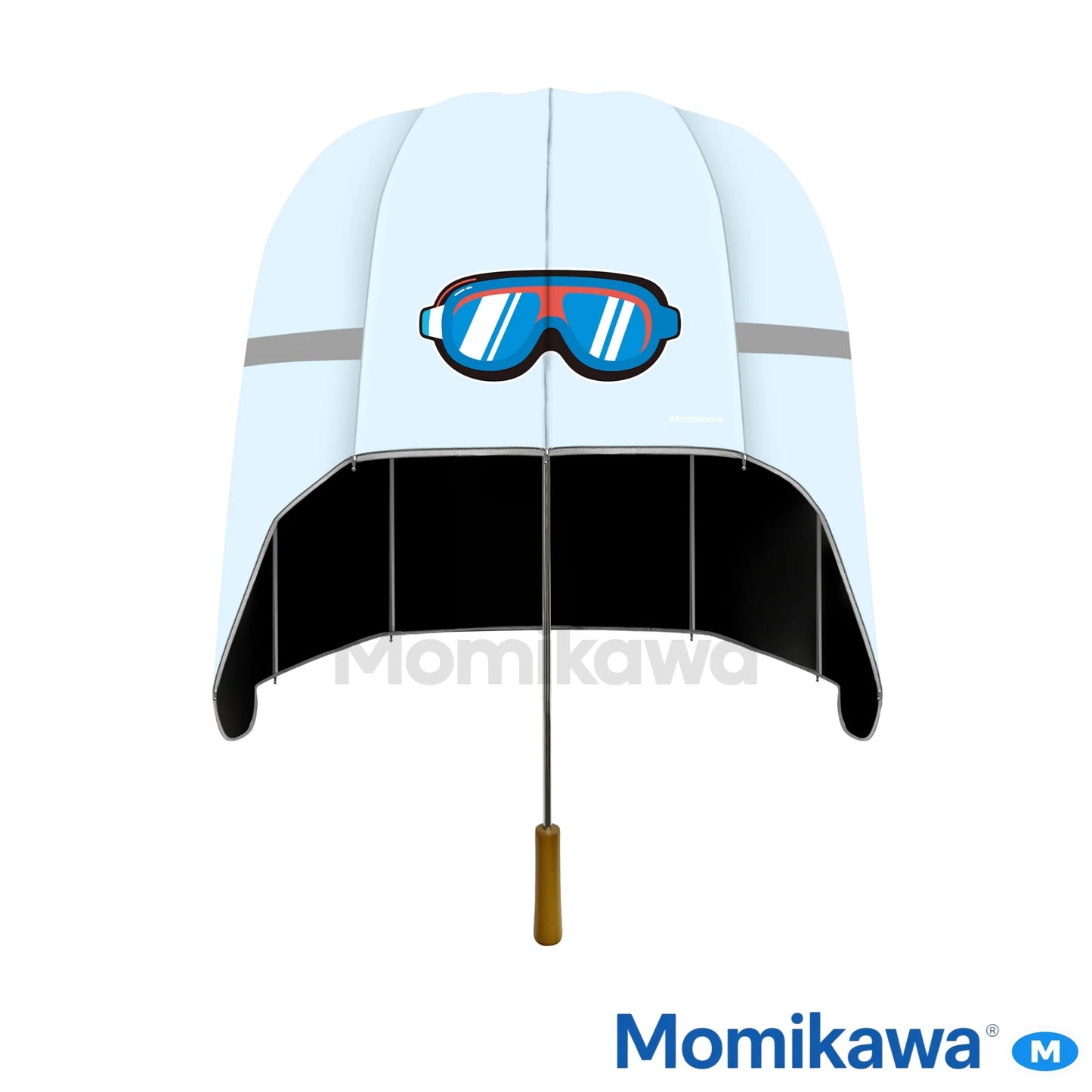 Full-Coverage Helmet Umbrella – Creative Windproof Rain Shield