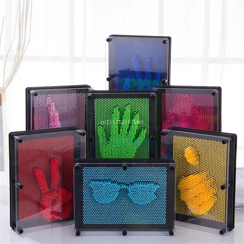 3D Pin Art Clone Toy – Create Face & Hand Impressions in Seconds