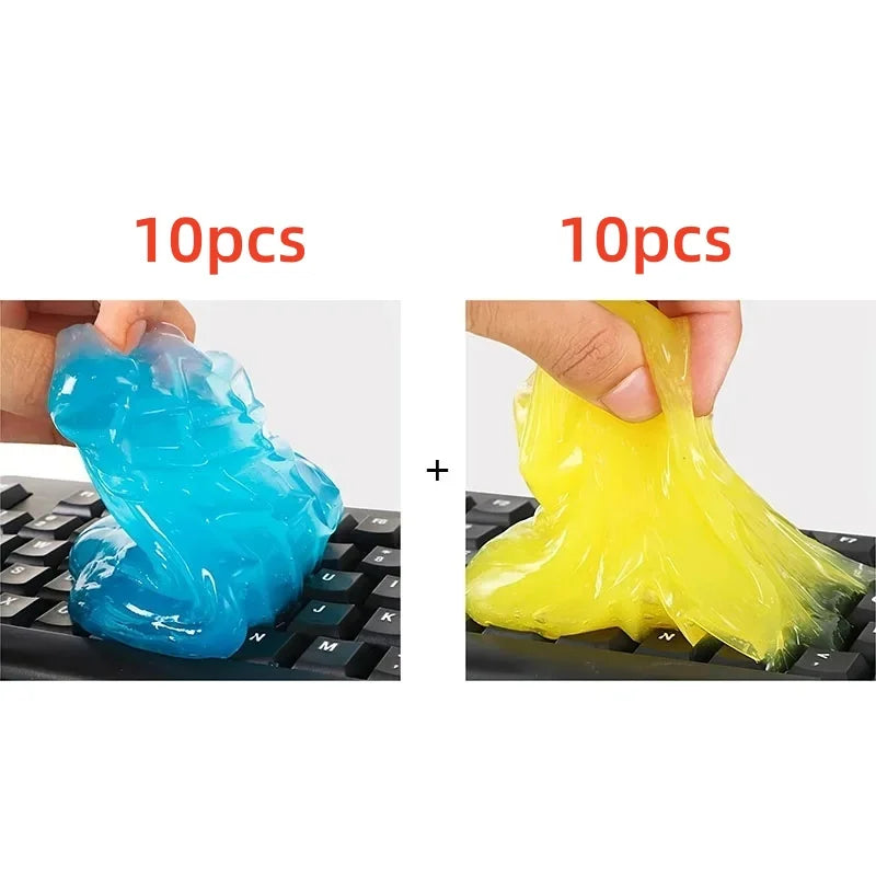 Magic Cleaning Gel Dust Remover – Reusable Cleaner for Keyboards, Electronics, Cars & Home