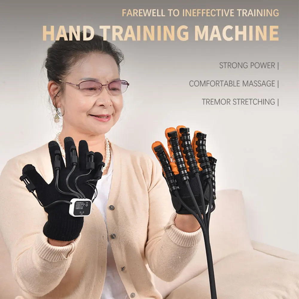 Robot Rehabilitation Gloves for Stroke & Hemiplegia – Finger Training Hand Function Recovery