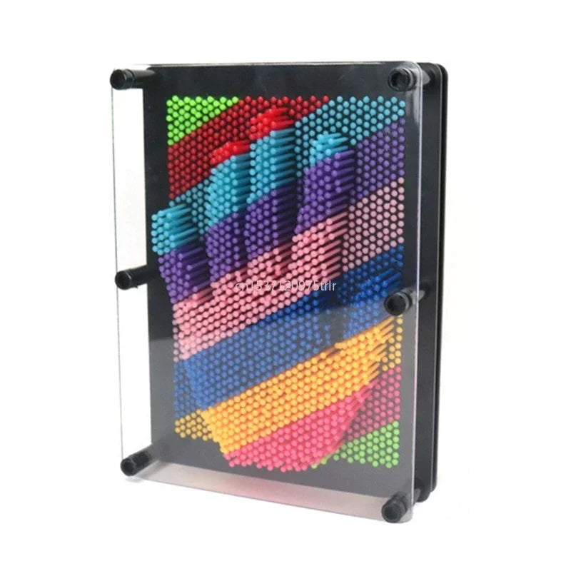 3D Pin Art Clone Toy – Create Face & Hand Impressions in Seconds
