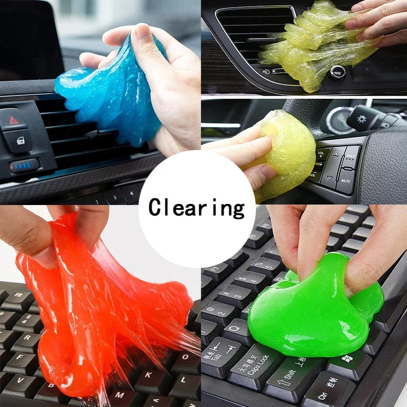 Magic Cleaning Gel Dust Remover – Reusable Cleaner for Keyboards, Electronics, Cars & Home