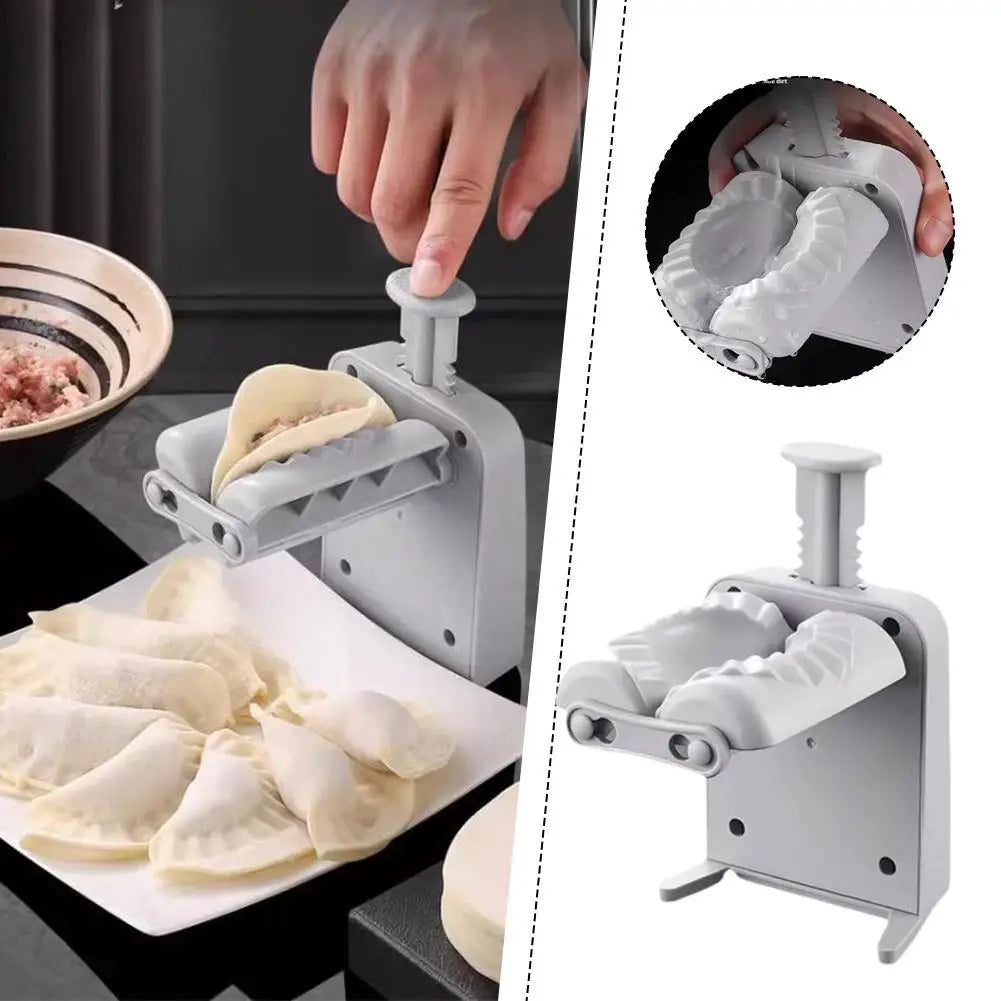 Manual Dumpling Maker Press – Easy Dumpling Mold for Homemade Dumplings