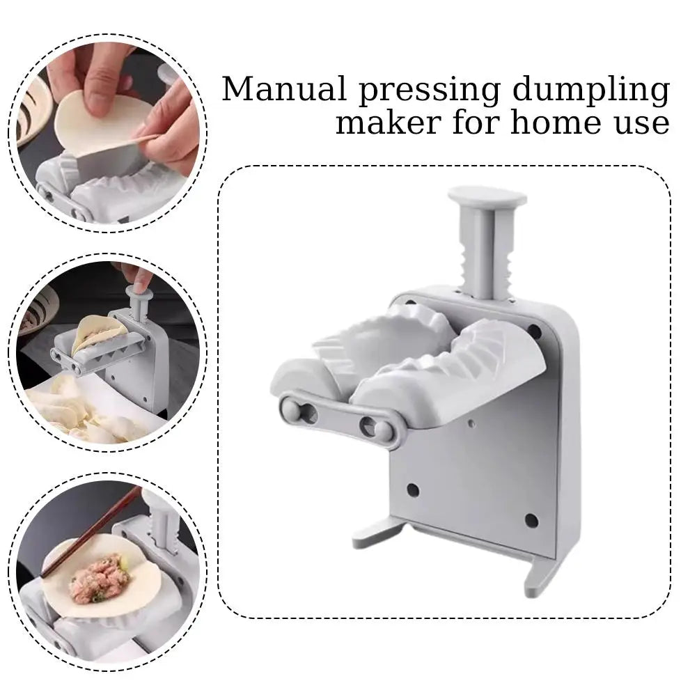 Manual Dumpling Maker Press – Easy Dumpling Mold for Homemade Dumplings