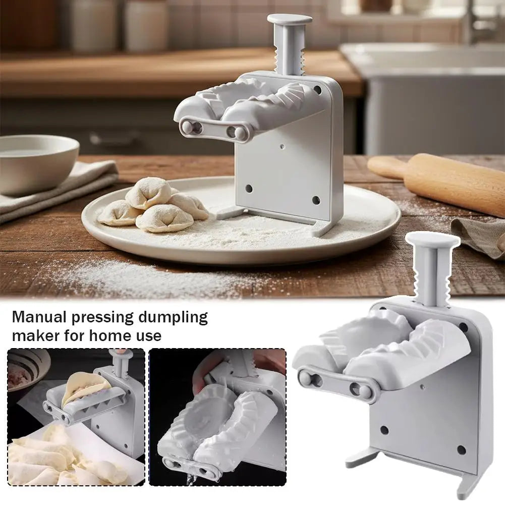 Manual Dumpling Maker Press – Easy Dumpling Mold for Homemade Dumplings