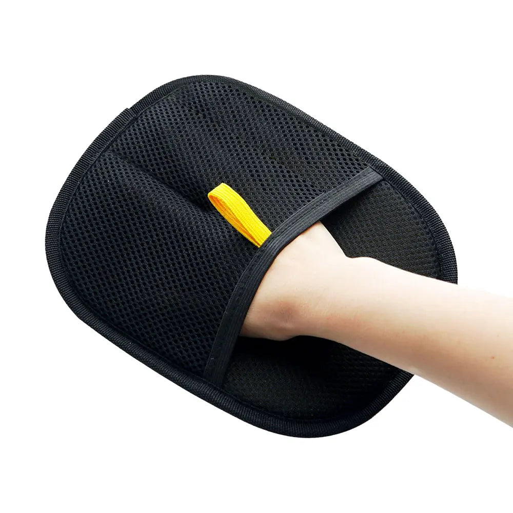 Pet Grooming & Deshedding Glove – Hair Remover for Dogs & Cats