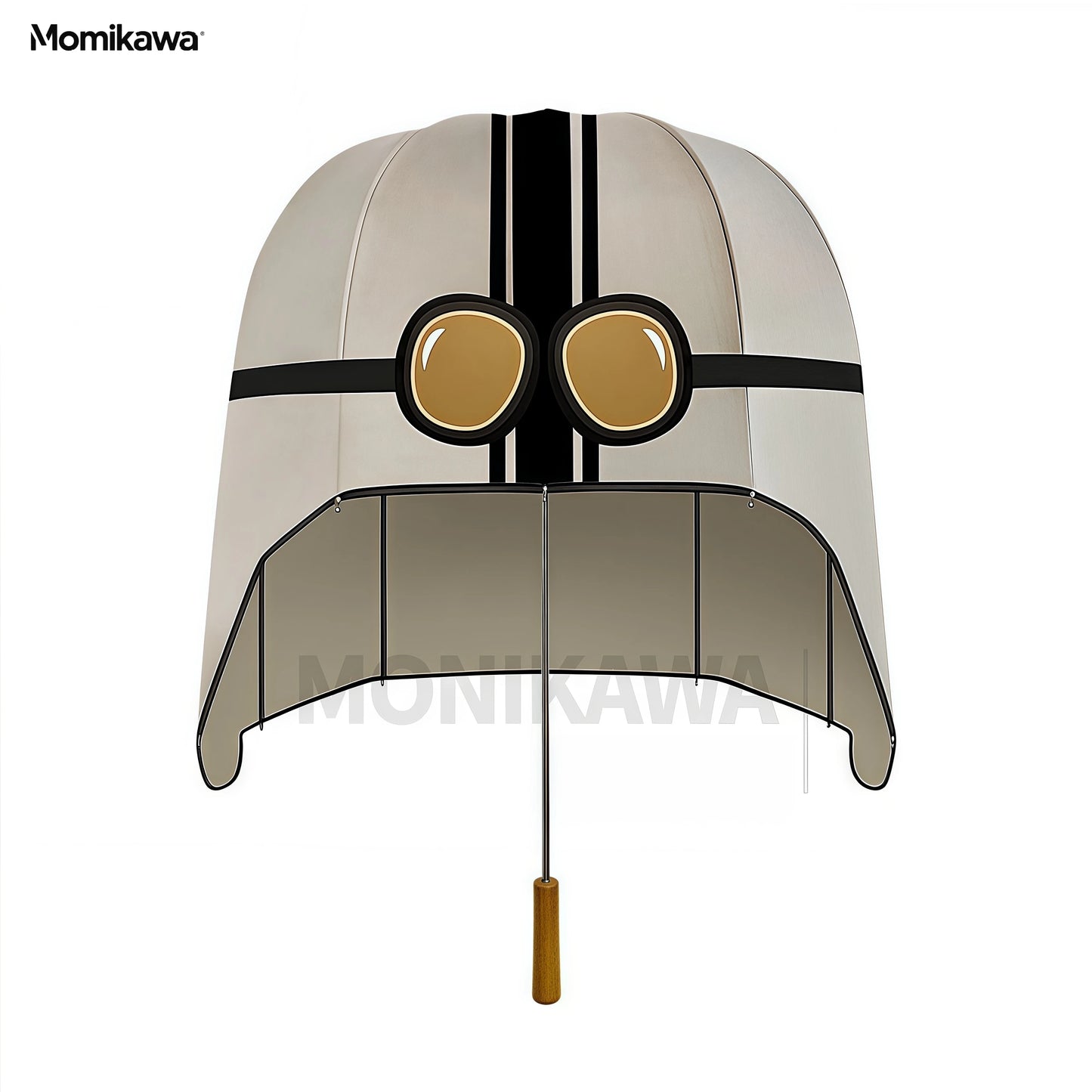 Full-Coverage Helmet Umbrella – Creative Windproof Rain Shield