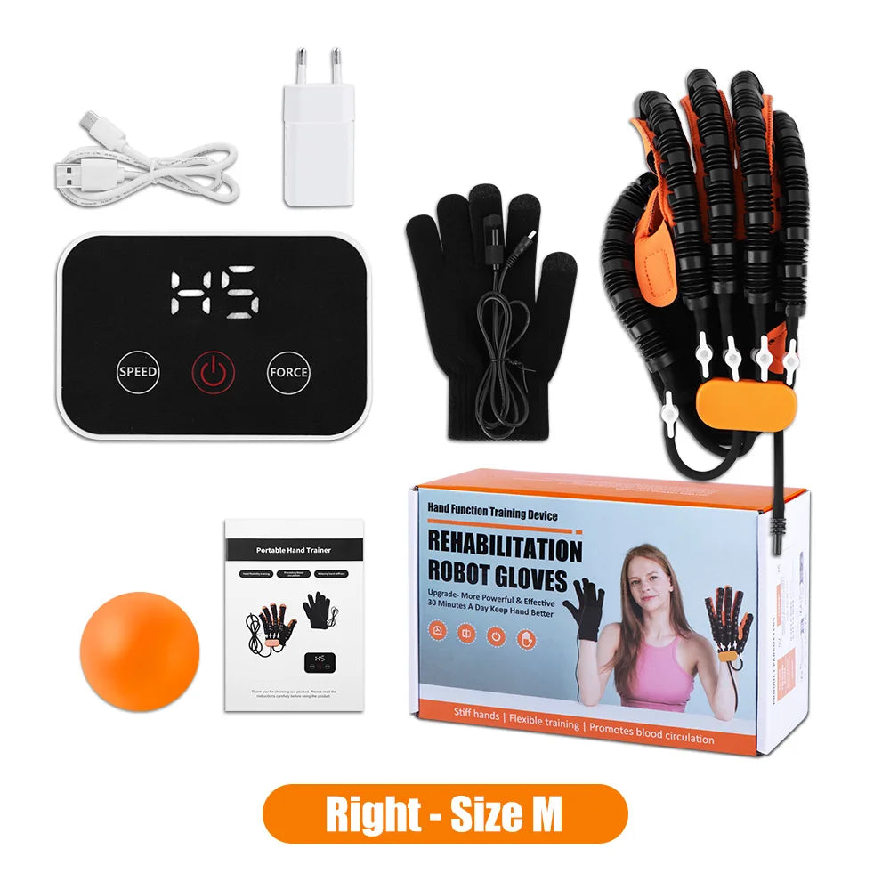 Robot Rehabilitation Gloves for Stroke & Hemiplegia – Finger Training Hand Function Recovery